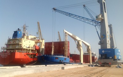 Milestone operation in the Port of Duqm (Oman)